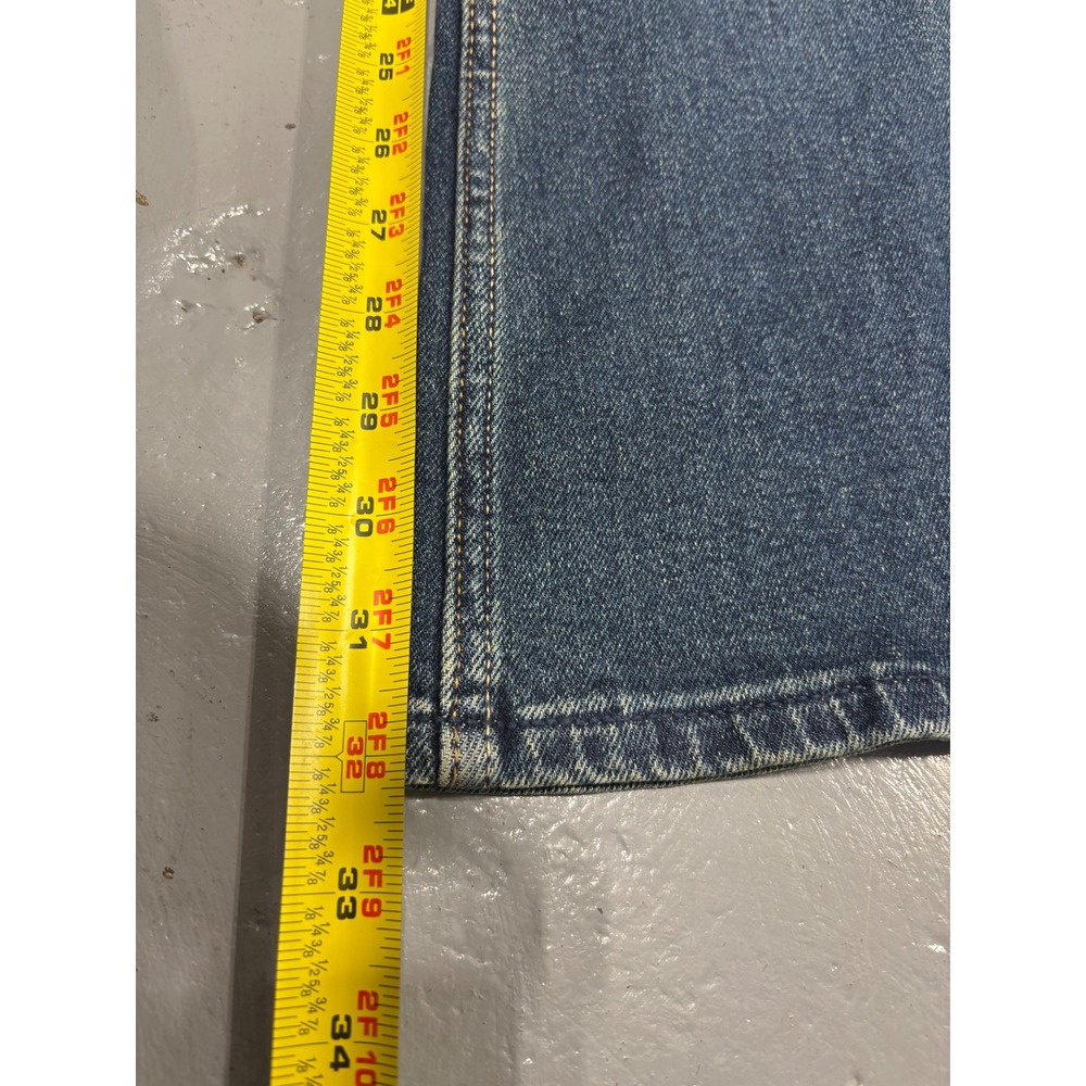 Hollister Low-Rise Bootcut Jeans Womens 6 Long W28 Dark Wash Floral Embroidered - Picture 5 of 8